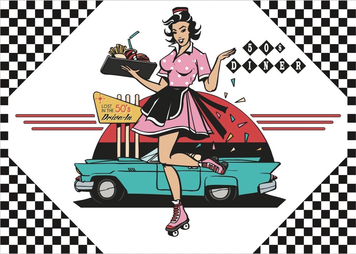 free-vector-50's-drive-in-diner